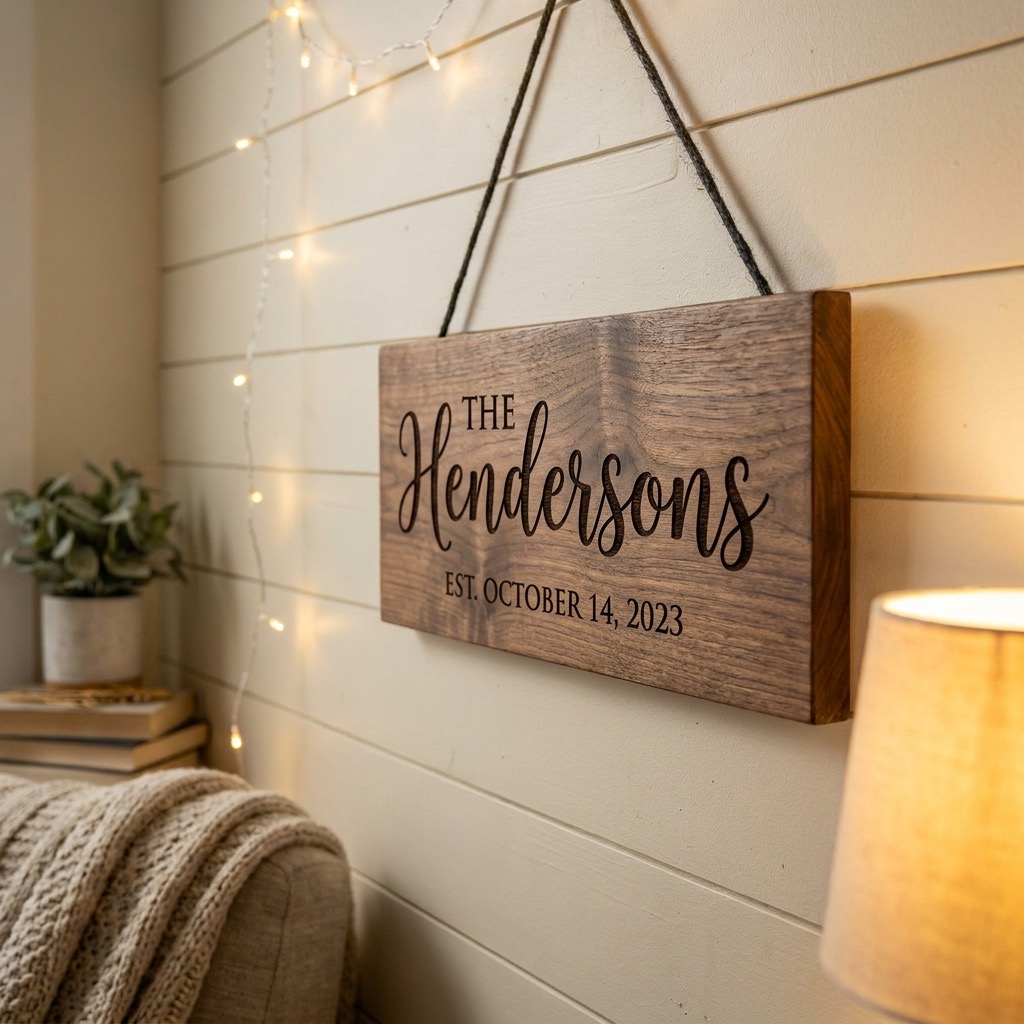 Cuadro personalizado en madera